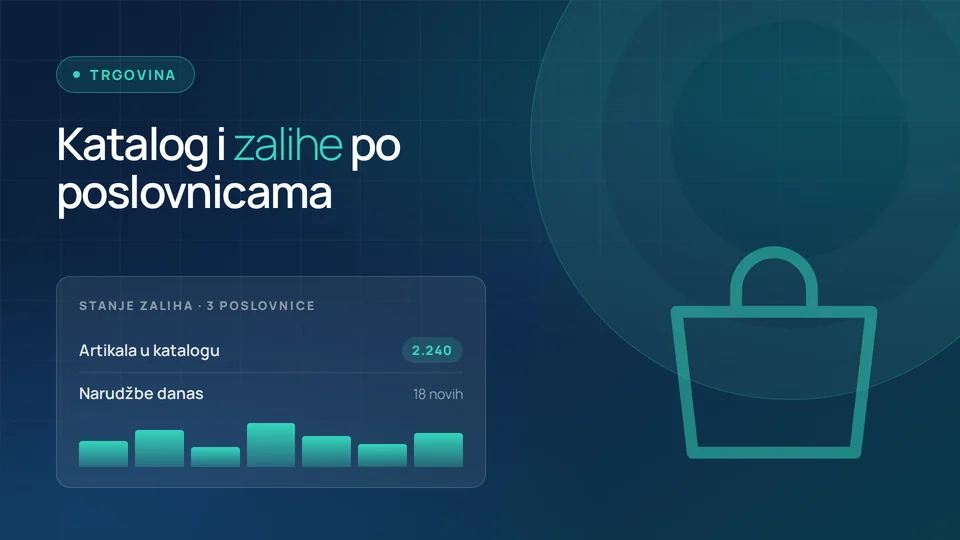 Prikaz web-rješenja za djelatnost: Trgovina i maloprodaja
